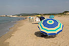 Station balnéaire et nouveaux développements sur les dunes, Tabarka, Tunisie.