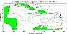 IAS YOTO Eastern Caribbean Deployment 3 (Sea Rover) Drifter Tracks.