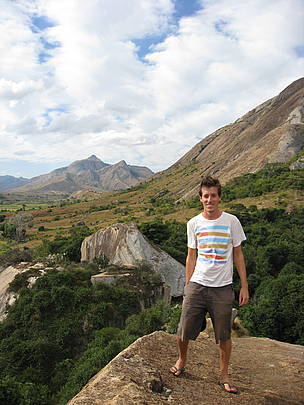 Me at the ANGAP Reserve 
© WWF / Ian Martin