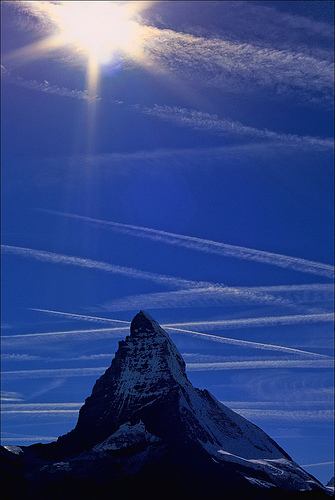 When you travel to your holiday destination by plane you are contributing to significant emissions of climate change causing carbon dioxide.