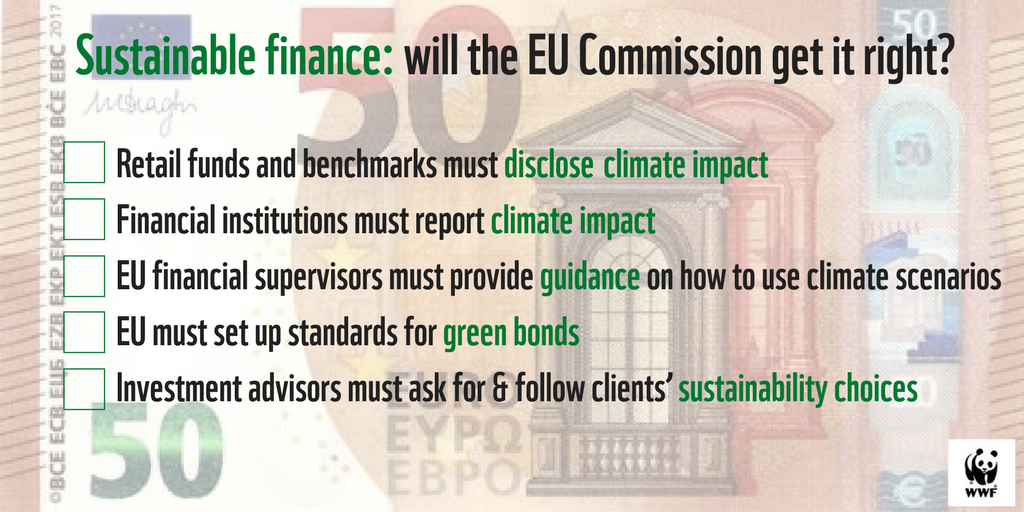 EU can lead the world in sustainable finance | WWF