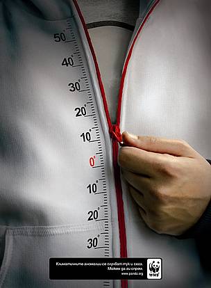 WWF climate roulette campaign image